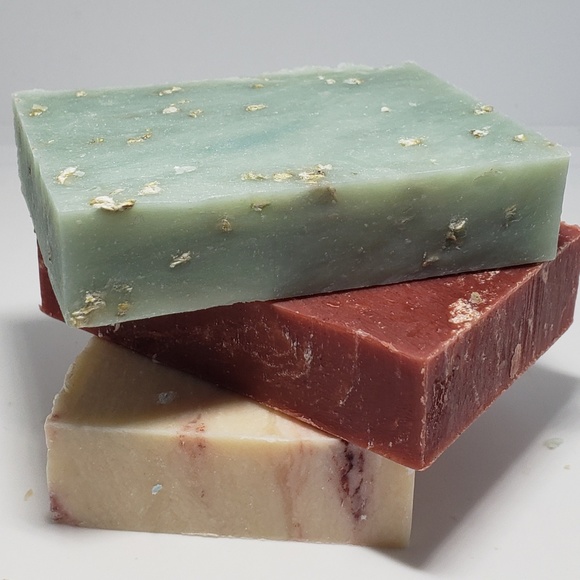 Set of 2 Peppermint Bar Soap - Picture 3 of 4